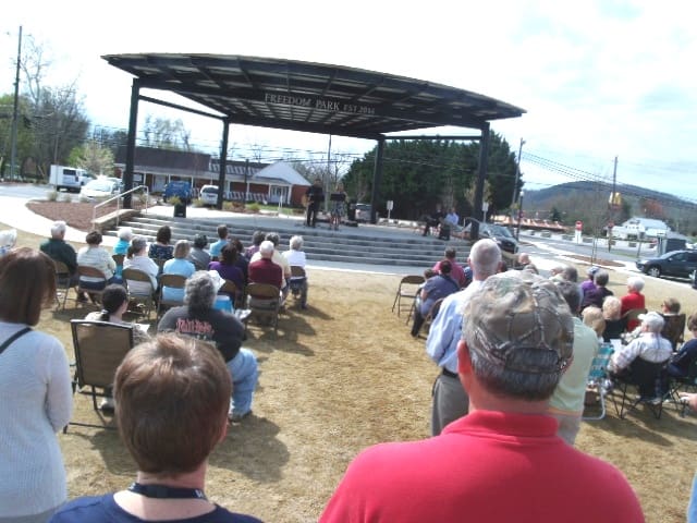 Good Friday Service Held At Freedom Park