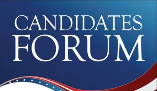Candidate Forums Tonight And Tuesday