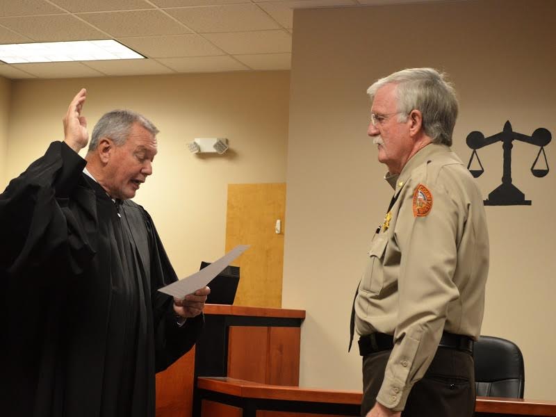 Swearing In Ceremony Held For County Elected Officials