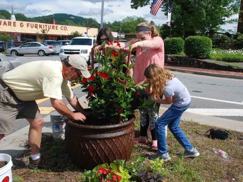 Planters And Flowers Added To Cleveland Downtown Area