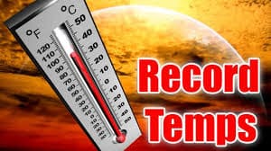 Record High Temperatures Set Tuesday In White County