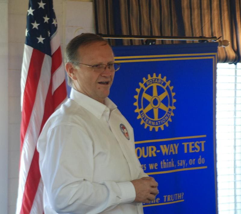 State EMA Director Speaks at White County Rotary