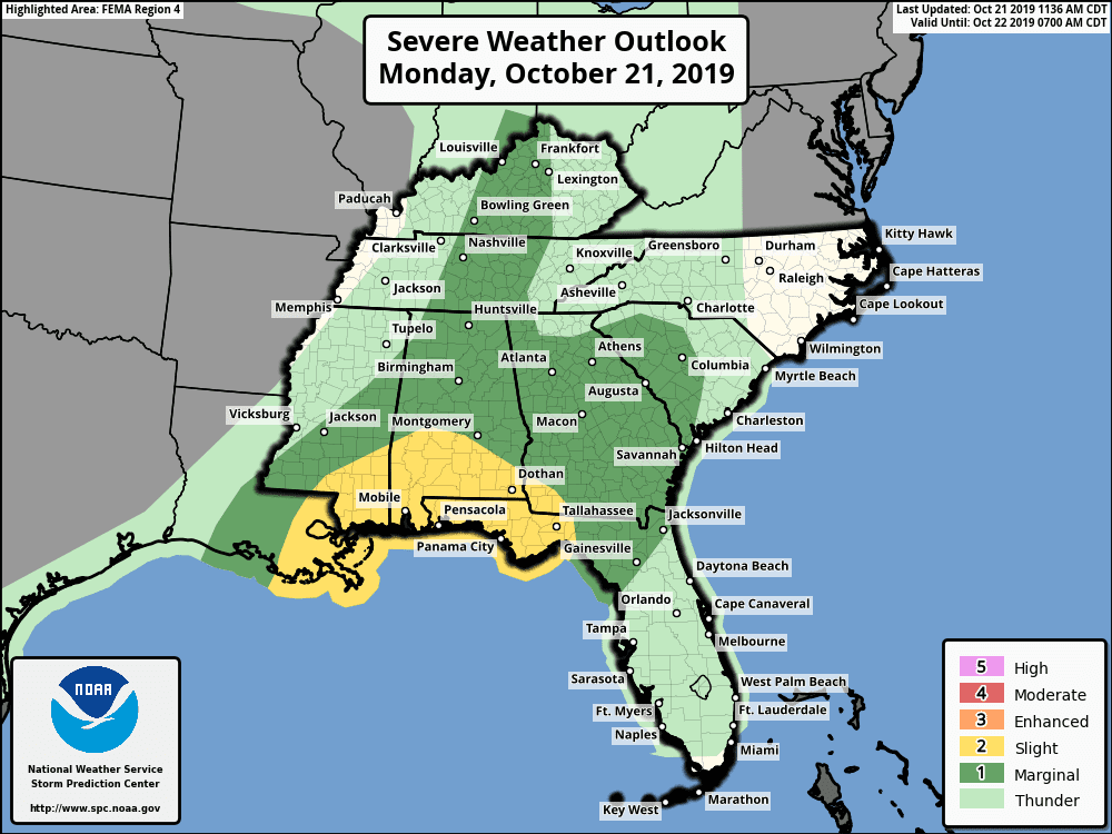 Severe Weather Possible Monday Night And Tuesday Morning