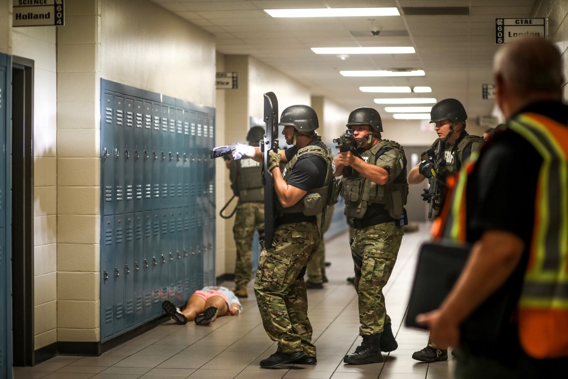 Mock Exercise Held At White County High School
