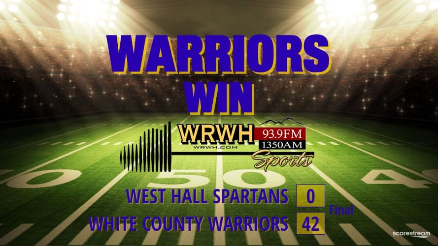 Warriors Shut-Out Spartans 42-0