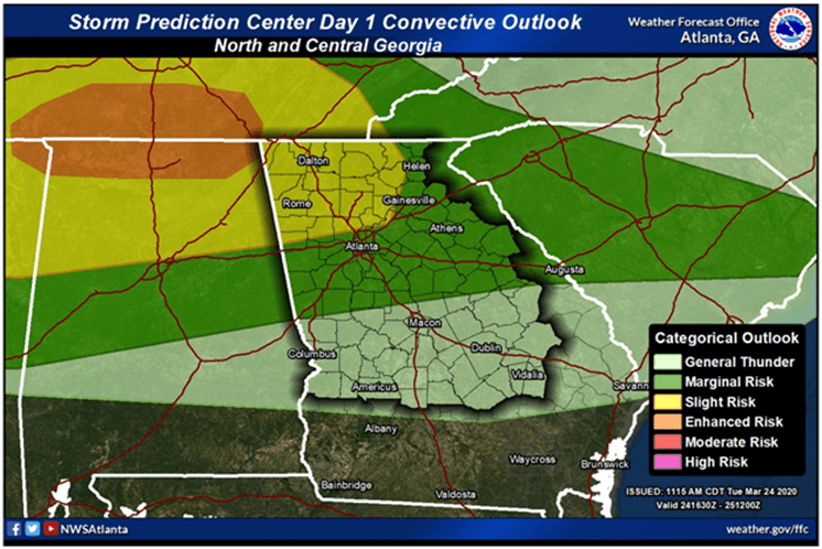 Severe Weather Possible Tonight