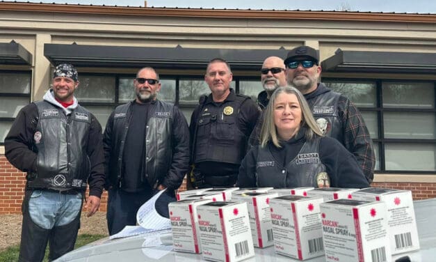 Cleveland Police Receives Narcan Donation