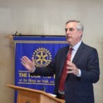 Secretary Of State Raffensperger Speaks To White County Rotary