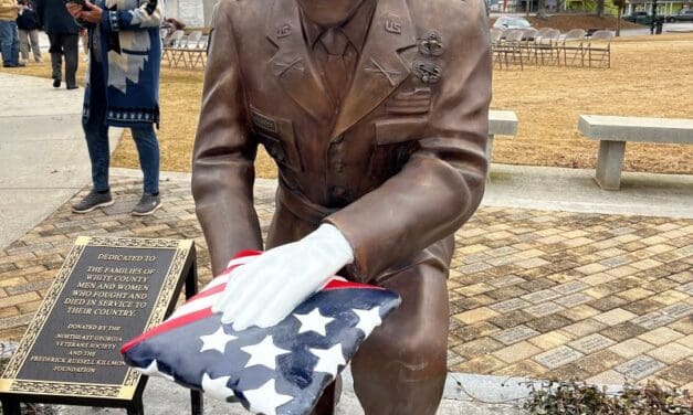 Statue Honoring Families Of Fallen Service Personnel Dedicated Saturday