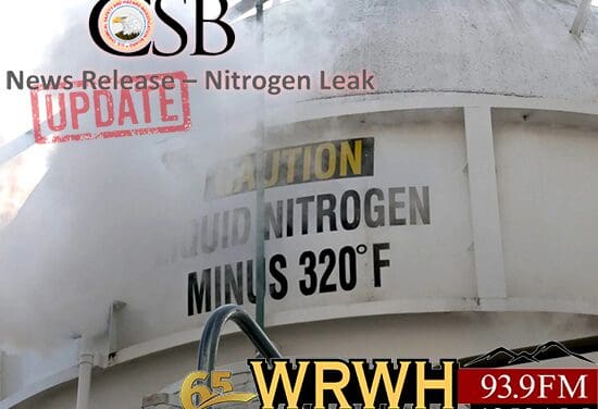 Report Released On ’21 Investigation Into Poultry Plant Liquid Nitrogen Deaths