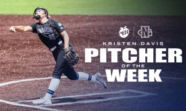 Davis Collects Peach Belt Pitcher of the Week Honor