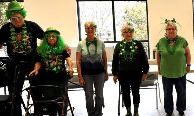 White County Seniors Show Their Green During St. Patrick’s Day Celebration